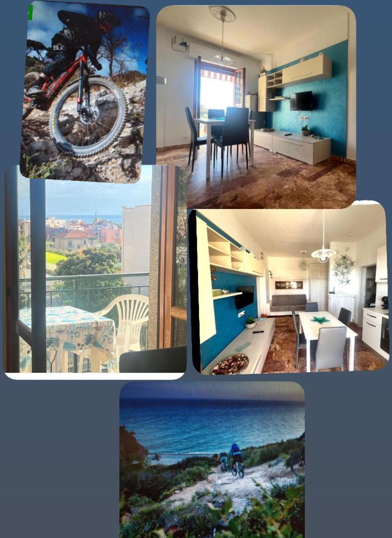 Apartment Aurora & Nicole Ideal Per Biker Con Terazza Vista Mare Parcheggio E Wi-Fi Gratuiti П'єтра-Лігуре Екстер'єр фото